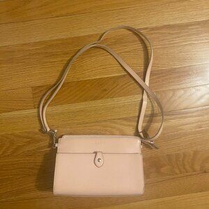 Lodis Audrey Vicky Convertible Crossbody RFID Blush/Taupe